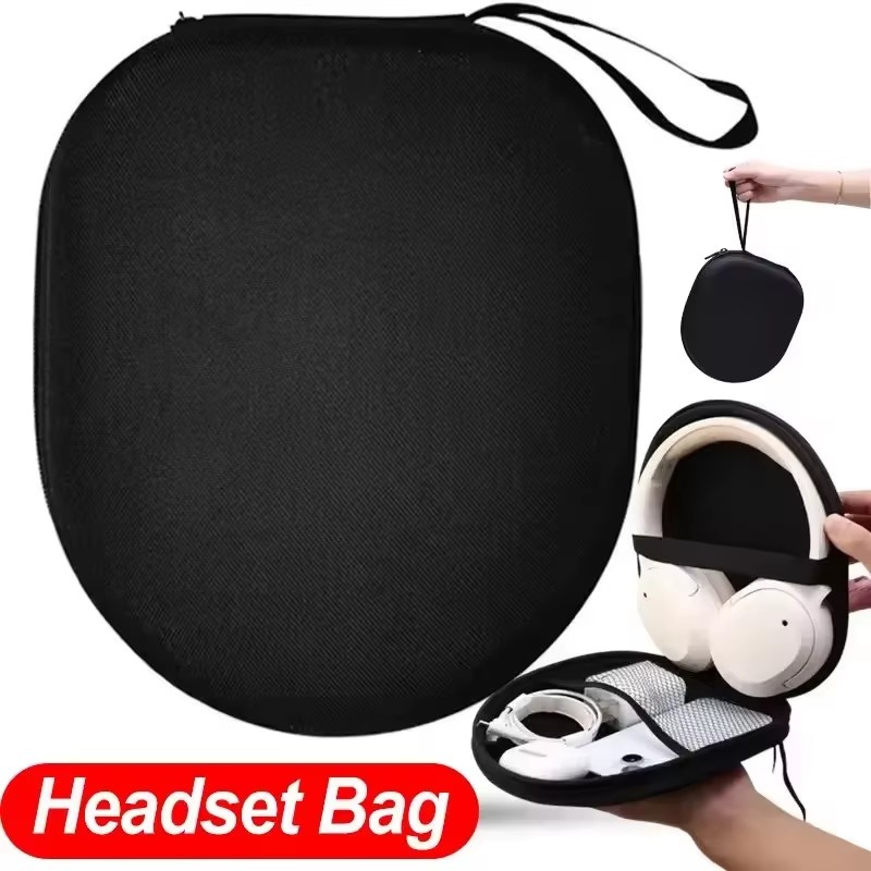 Headphone Case Hard - 오버이어 무선 헤드폰용 범용 헤드폰 케이스,