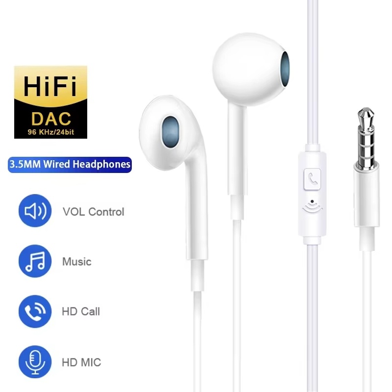 Audiophile Headphone Wired - 범용 이어폰, 3.5mm 잭, 유선 헤드폰,