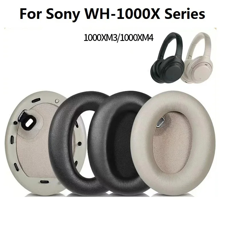 Sony Headphone Wh-1000Xm4 - 소니 WH-1000XM3, WH-1000XM4 헤드폰용 가죽 이어패드