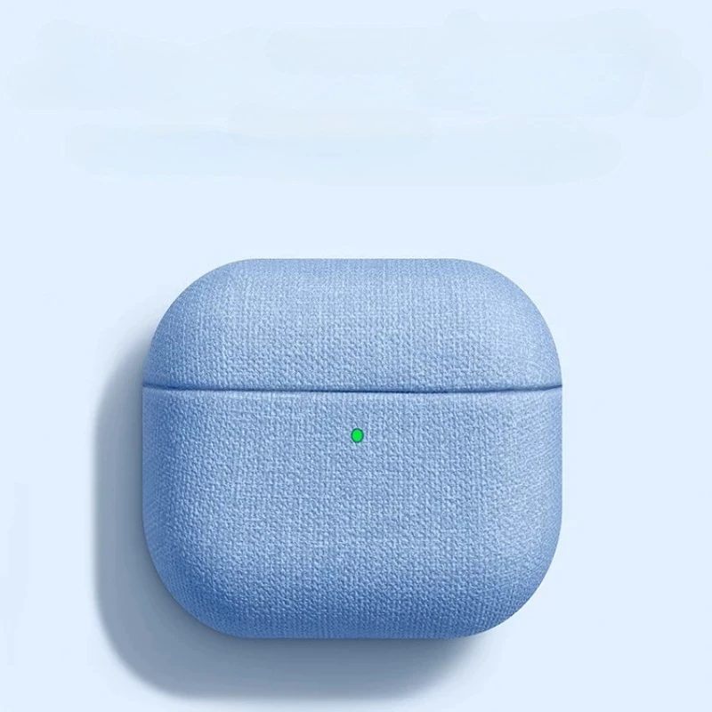 Headphone Case Hard - 단색의 거친 질감 원단으로 제작된 AirPods