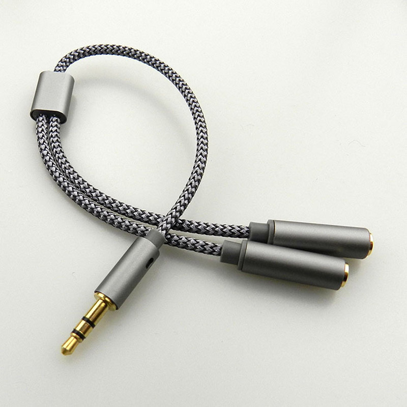 Earphone Splitter Jack - 3.5mm 오디오 분배기 Y 잭 1