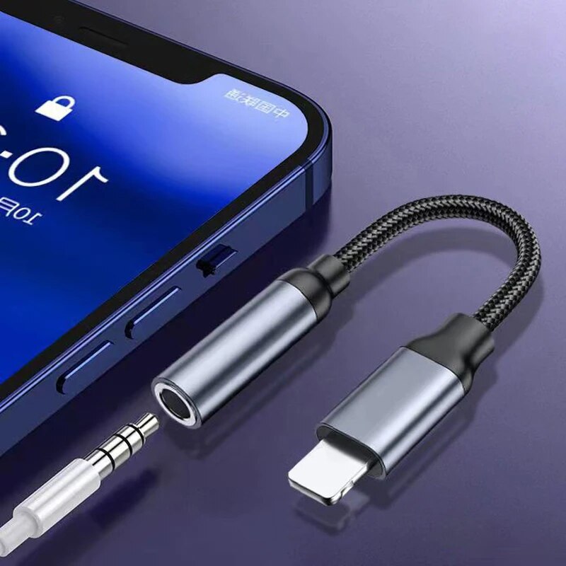 8 핀 3.5mm 잭 AUX 케이블 iPhone 14  - Earphone Splitter Jack 리뷰 및 가격