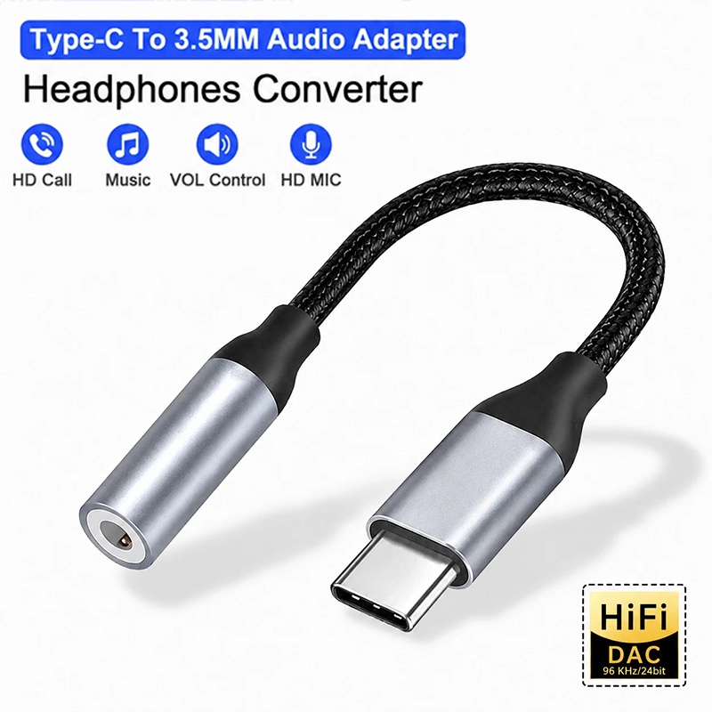 USB-C 헤드폰 잭 어댑터, 소형, 휴대폰 오디오 장 - Audiophile Headphone Wired 리뷰 및 가격